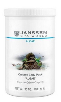 Janssen Creamy body pack «Algae» (Моделирующее кремовое обертывание «Алгае» с экстрактами водорослей), 1000 мл